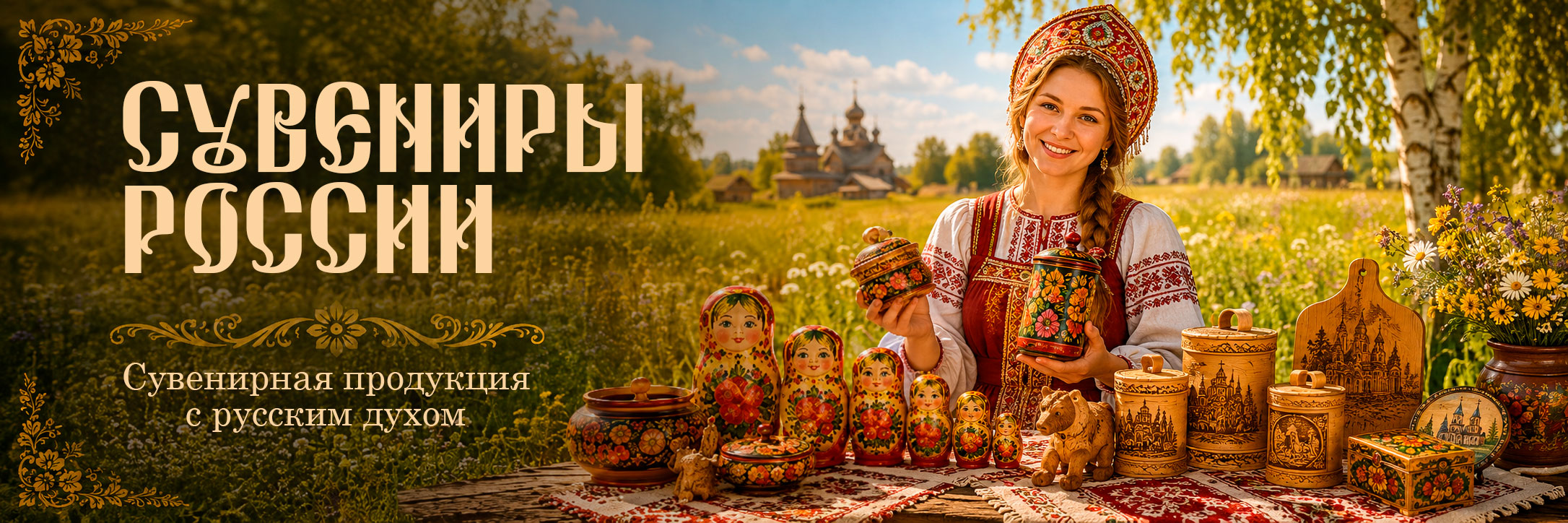 Сувениры России — корпоративные подарки